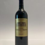 Bottiglia vino rosso fermo francese Margaux Grand Cru Classé 2015 Château Cantenac Brown