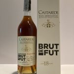 bas armagnac castarede 18 ans d'age brut de fut