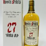 Single Malt Scotch Whisky  - “TOBERMORY Distillery” A YEAR LONG CELEBRATION 1996/2024-  Aged 27 Years, Hidden Spirits